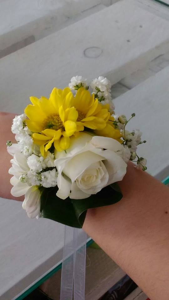 braccialetto damigella con fiori